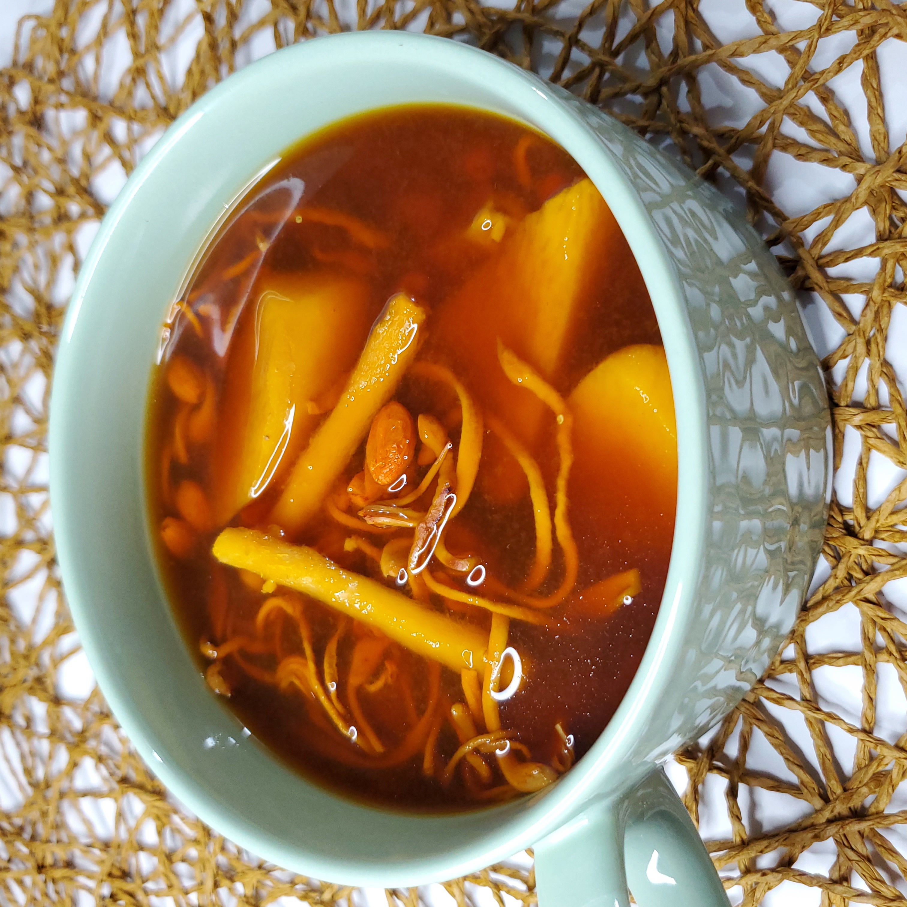 「名廚Denice Wai 廚房」簡易快煮 - 淮山沙參蟲草花素湯