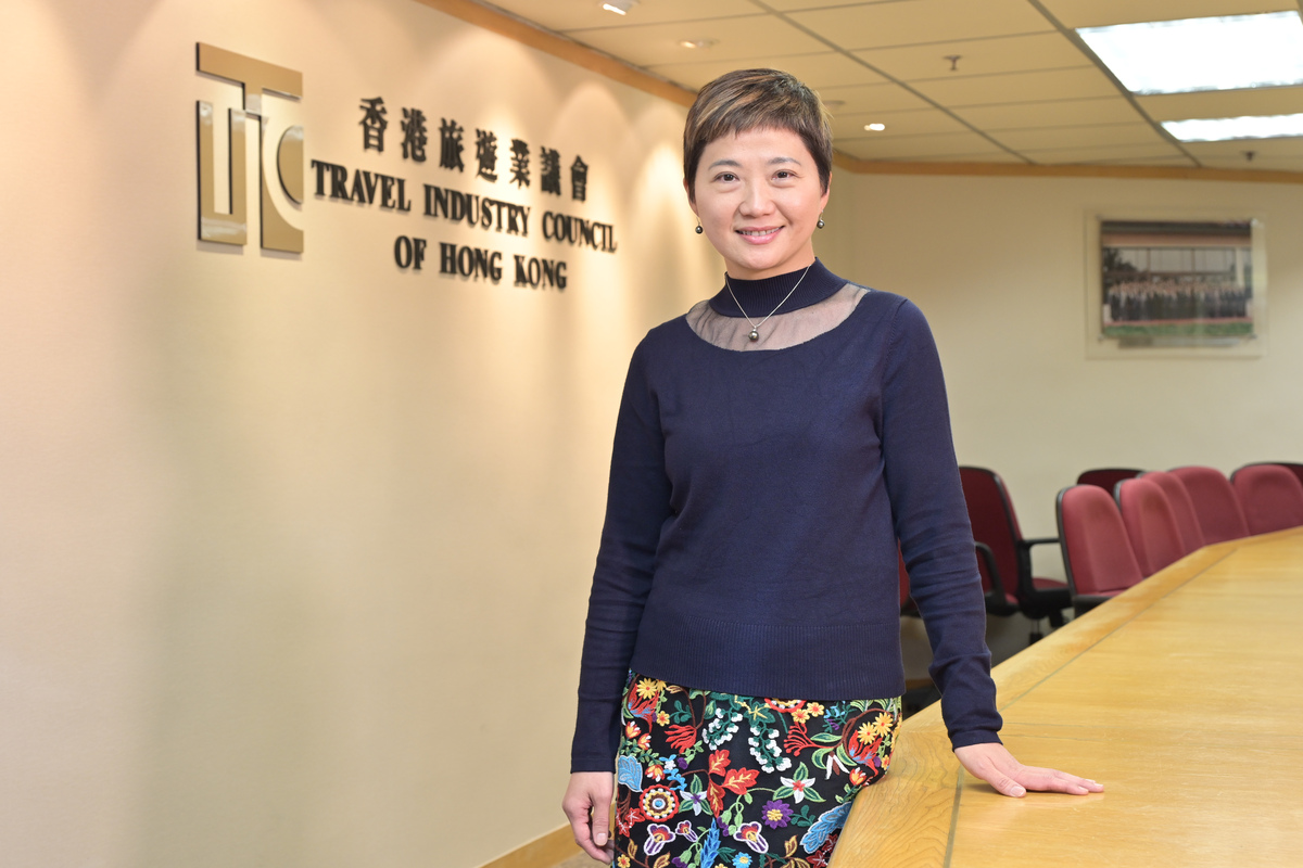 質素提升:  楊淑芬樂見旅行社設計的特色旅遊行程質素持續提升。