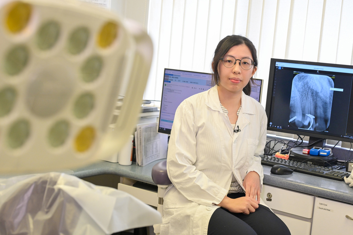 實際體驗:  廖祉穎表示，入職後接受培訓，每日接觸的臨床個案種類較在學時廣泛。