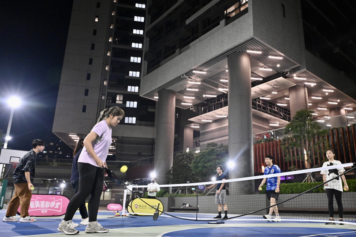 擴闊網絡: 青年綠洲也為租戶提供新興運動等活動,參加者更可透過活動擴闊人際網絡。