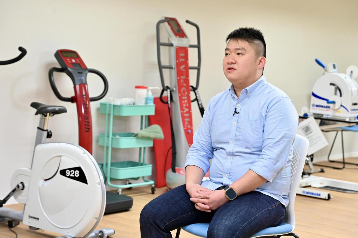 盡快康復:  劉凱諾參加先導計劃後接受了五次職業治療，約兩個月後便能重返工作崗位。