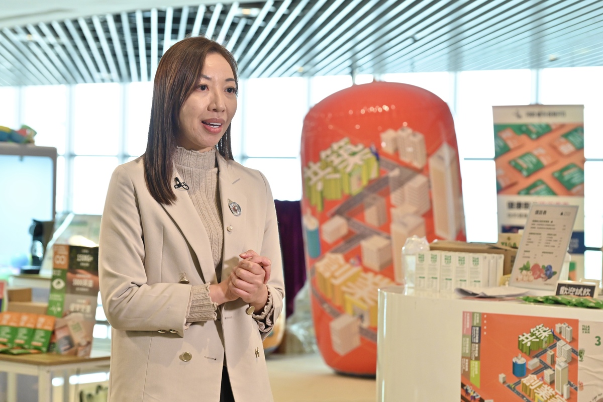 雙贏方案: 馮怡表示,「共築・創業家」計劃既為年輕人提供創業機會,同時為房委會旗下商場帶來新元素。