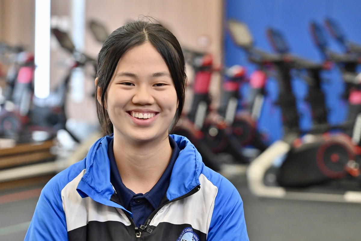 深入認識:  黃泳雯認為實地考察有助她了解警隊不同單位的日常工作。