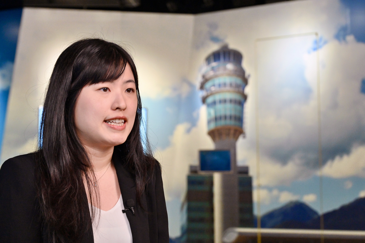 不失時機: 羅靖雯表示,政府正修訂兩條法例,推動低空經濟發展。