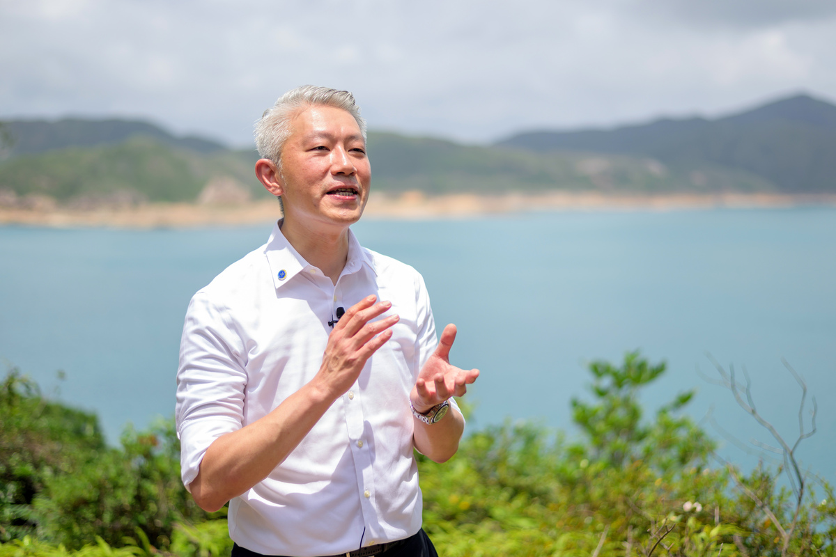 事半功倍: 陳堅淳估計採用無人機後,巡查效率可提升逾四倍。