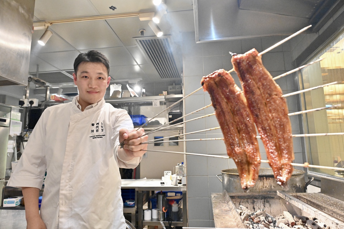 勢頭良好:  日式餐廳中華區總經理張梟珩指，香港疫後經濟復蘇得非常好，這對餐廳而言是非常有利的營商環境。