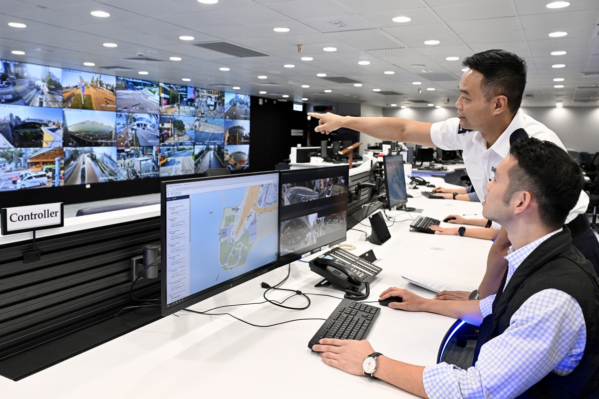 增加保障:  警方正試行將銳眼的影像分享予渠務署，協助他們在風暴和惡劣天氣期間更專業地監察水浸情況。   