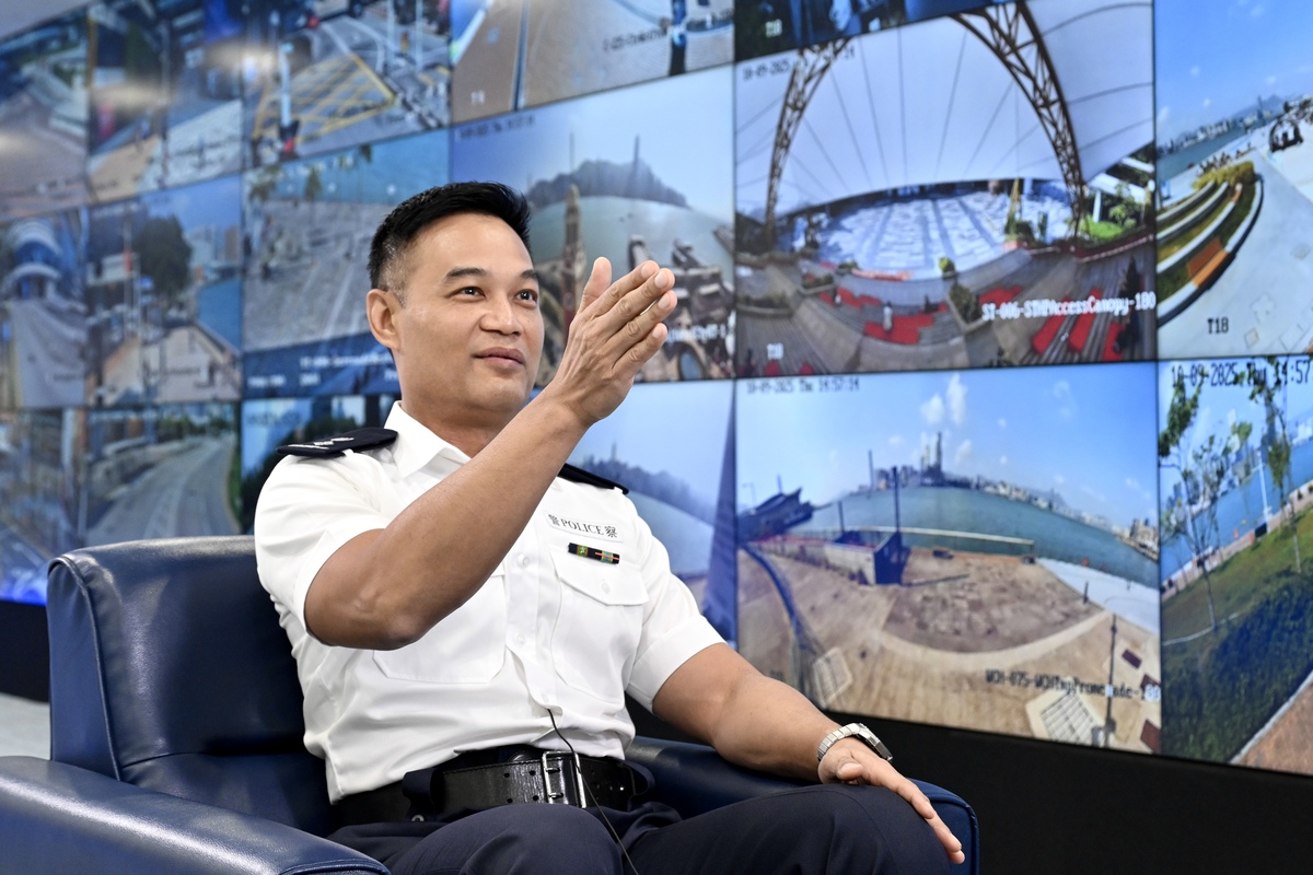 精準估算:  梁銘亮指，銳眼的人流估算功能準確，有利警方人群管理行動。