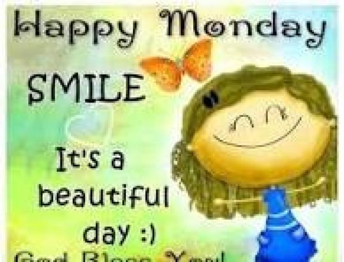 開心
              星期一!...