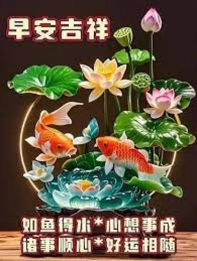 早安
                   吉祥!...