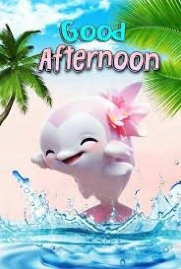 高興的
                                       小海豚!...