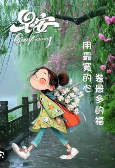 用最寬的心
裝最多的福！...