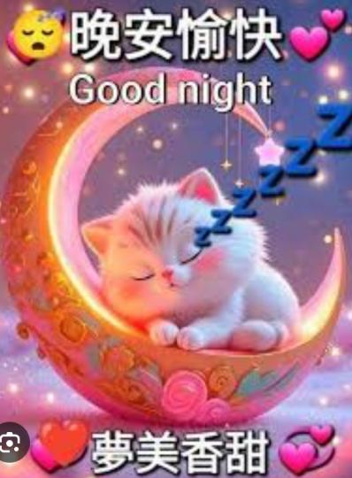 晚安
                愉快！...