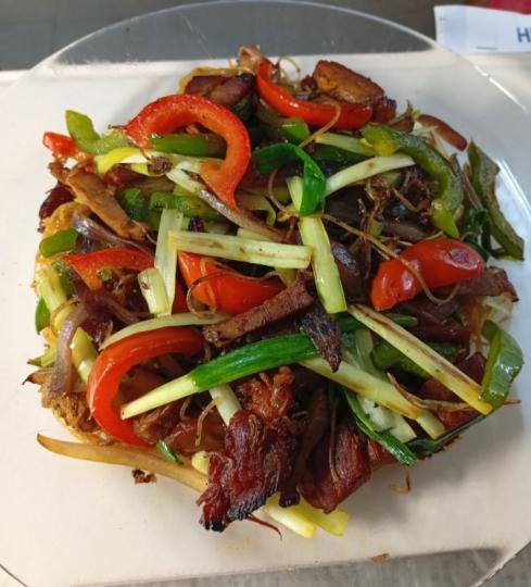 做了星州炒米、賣相一般.但味道尚可...