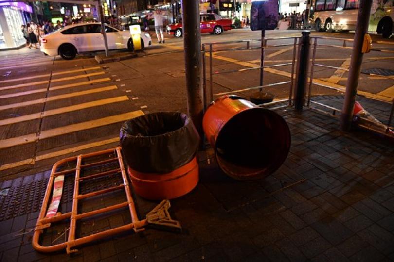 消防處籲示威者勿使用危險化學品