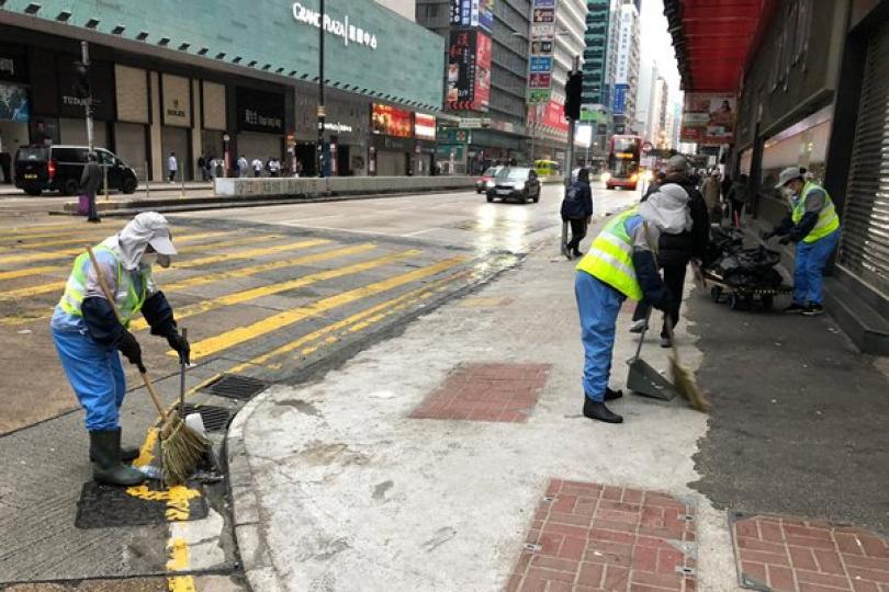 食環署重視工人防護裝備指引