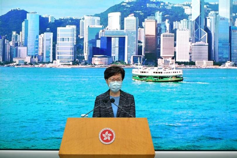 特首不認同惠譽下調對港評級