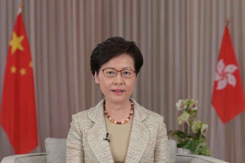 特首：中央立港區國安法用心良苦