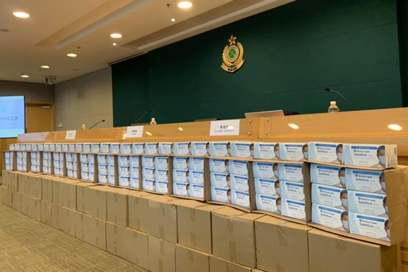 供應虛假說明口罩 四人被捕