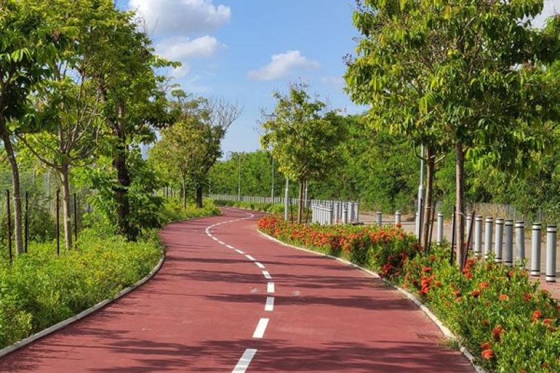 黃偉綸網誌介紹新界單車徑