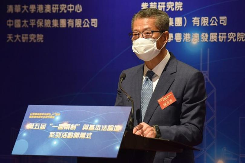 陳茂波：維護香港穩定繁榮