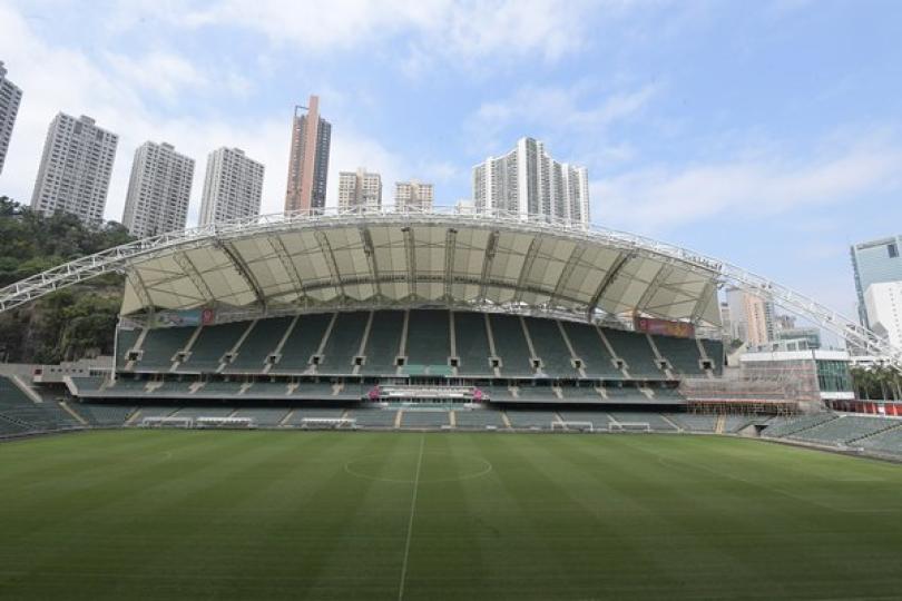 香港大球場清潔工初步確診