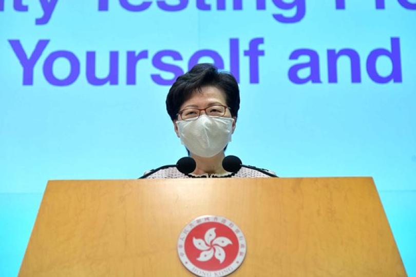 特首：本港新聞自由非常堅固