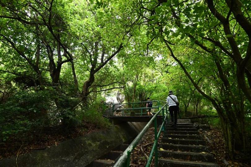 環保行山禮儀運動宣傳山海無痕