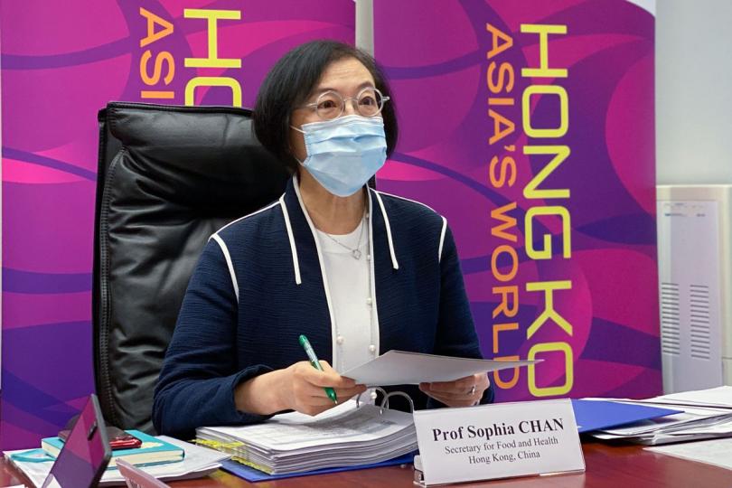 同心抗疫:  陳肇始在第71屆世界衞生組織西太平洋地區委員會年會視像會議上表示，香港特區政府繼續與世衞和地區委員會保持密切聯繫，共同應對2019冠狀病毒病疫情。