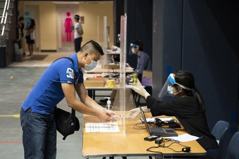 政府回應臨時檢測中心登記安排