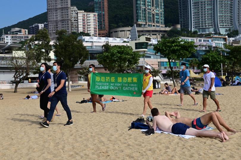 康文署巡查泳灘發逾八百勸諭