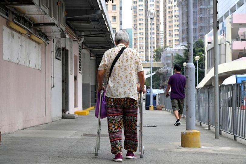 上月綜援個案跌0.4%