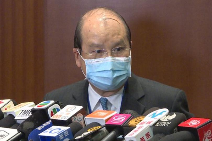 張建宗：油麻地受限區行動成功