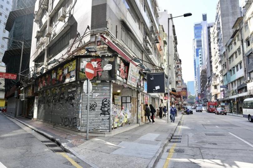 尖沙咀兩大廈強檢執法行動完成