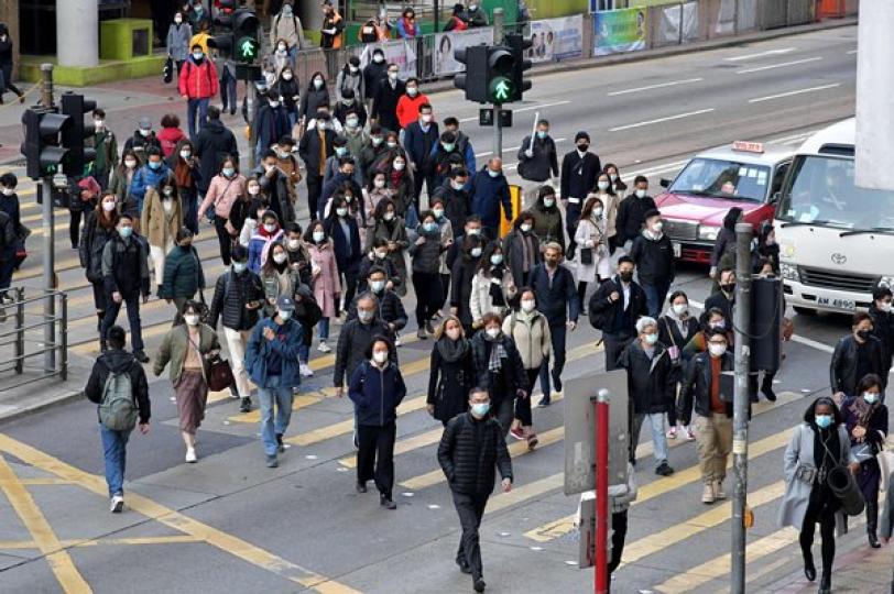 本港人口下跌0.6%