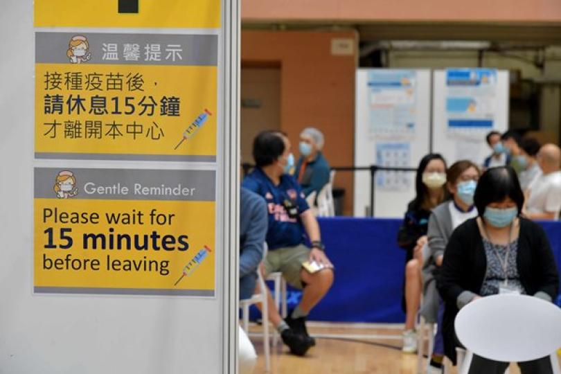 逾13萬人接種新冠疫苗