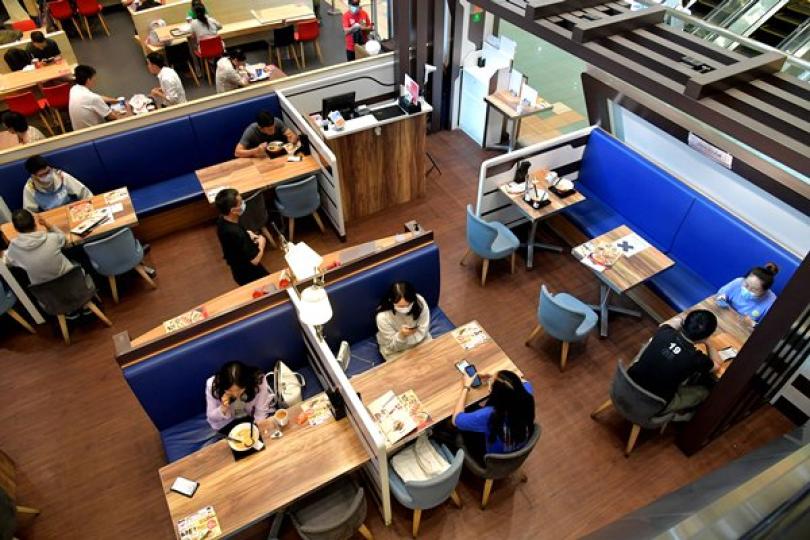 堂食食肆換氣量須每小時至少六次