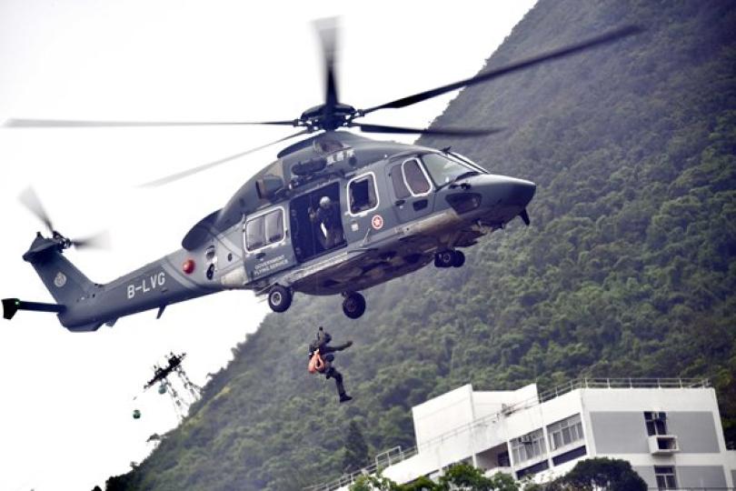 維護國安 飛行服務隊全力配合