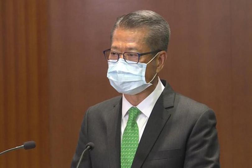 陳茂波歡迎撥款條例草案通過