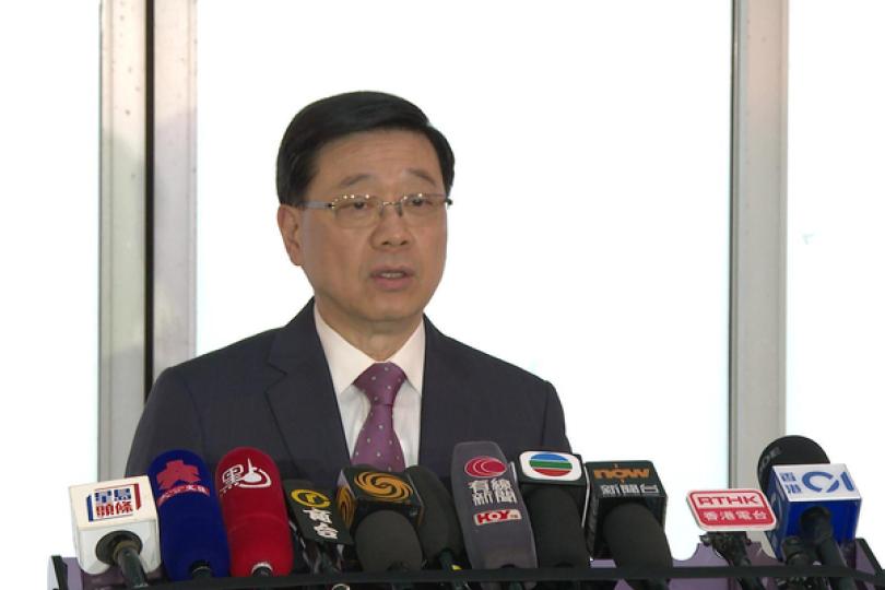 夏寶龍肯定特首與管治團隊工作