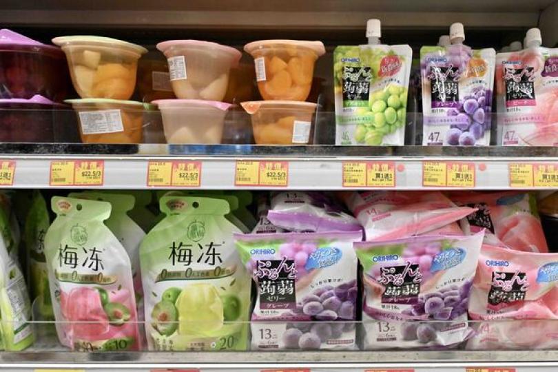 加強規管預先包裝蒟蒻果凍