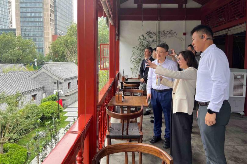 甯漢豪結束訪京行程