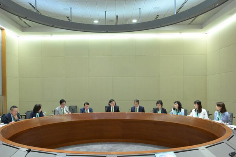 特首主持北都委員會首次工作會議