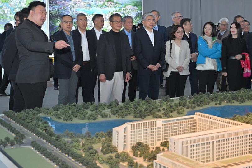 特區代表團考察內地新區開發經驗